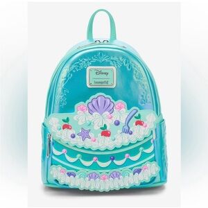 Loungefly Disney The Little Mermaid ARIEL Cake Mini Backpack